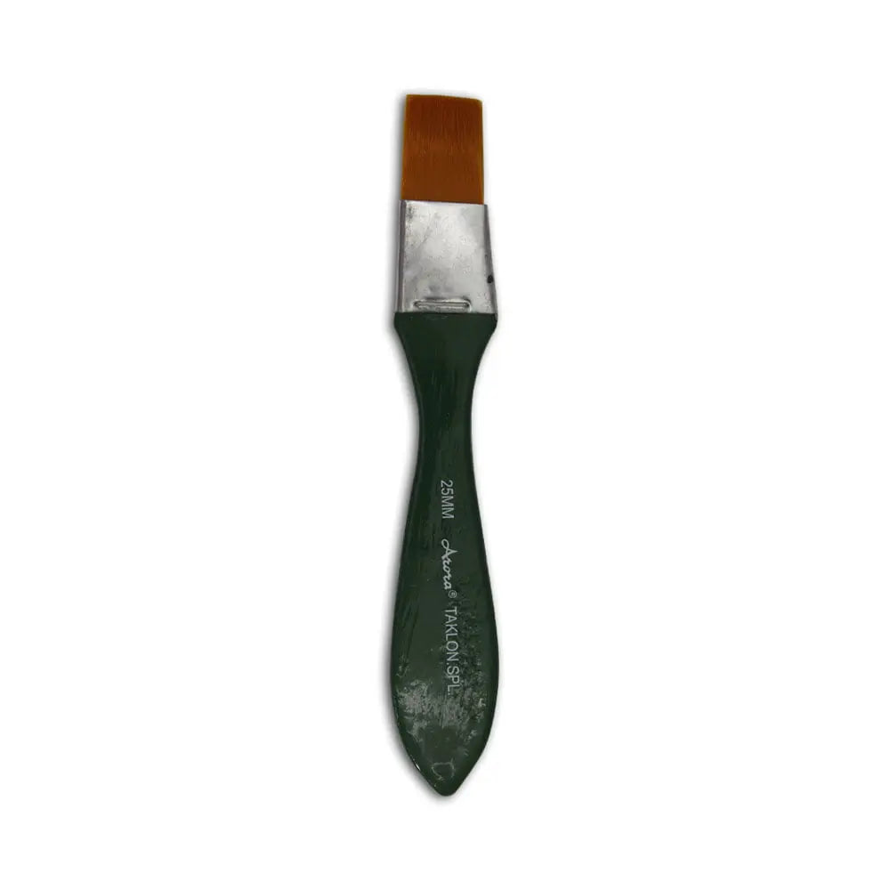 Arora Artist Taklon Synthetic Flat Brushes (Choose Thickness) Arora
